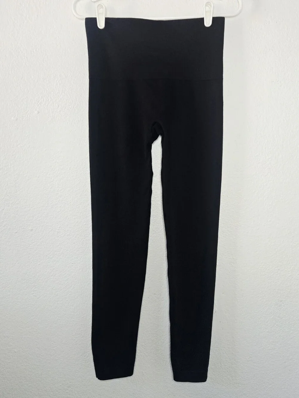 SPANX Black Seamless High Waist Leggings / Tights ? Shapewear sz XL